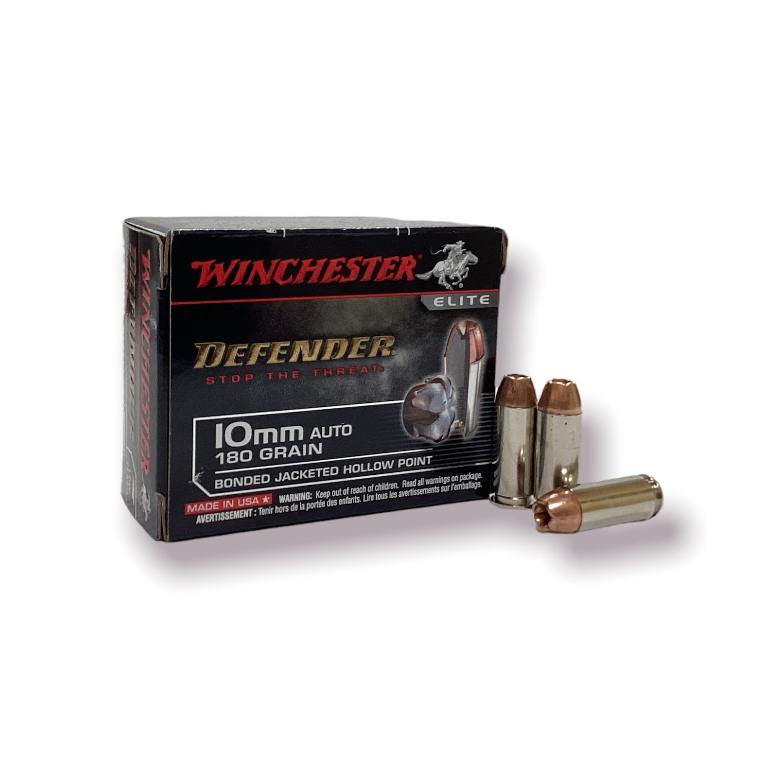 Winchester Defender 10mm 180gr Point