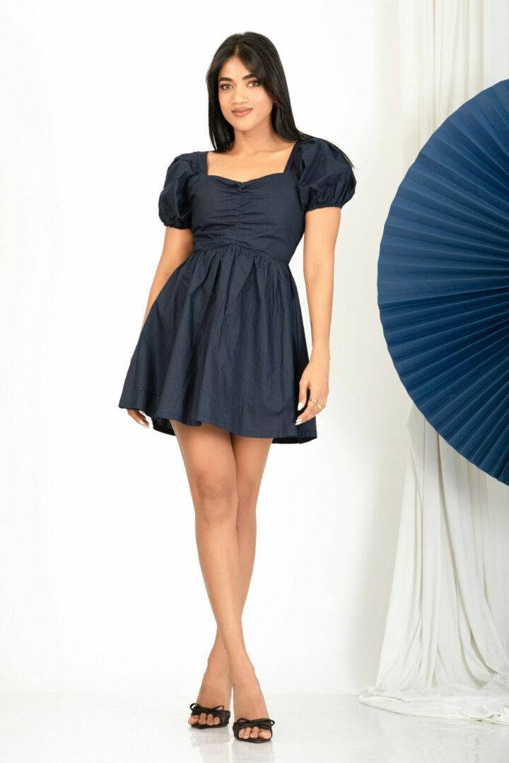 SERRA BLUE MINI DRESS