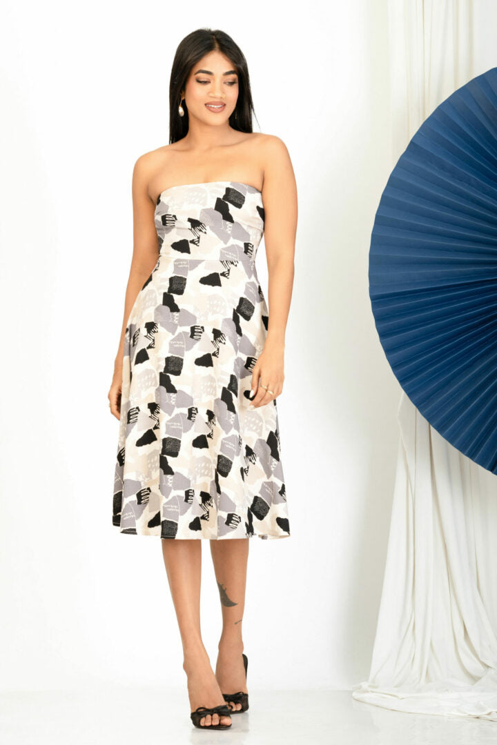 MINA TUBE MIDI DRESS